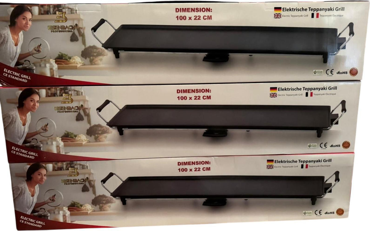 Piastra Elettrica Teppanyaki Eisenbach 100 x 22 cm
