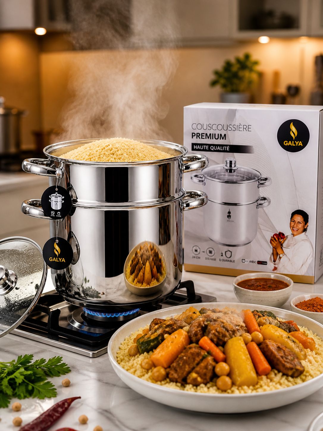 Couscoussière Premium Galya