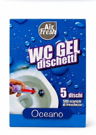 Air Fresh WC GEL  5 dischetti.