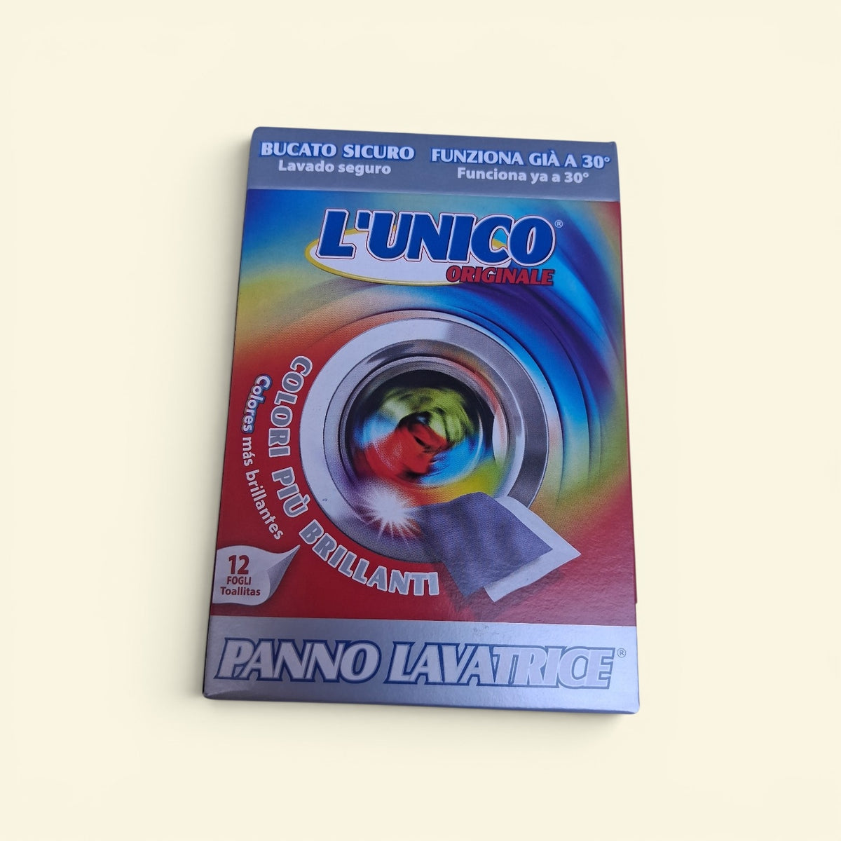 foglio cattura colore per il bucato,