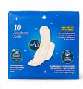 pacco di 10 Assorbenti Notte con ali