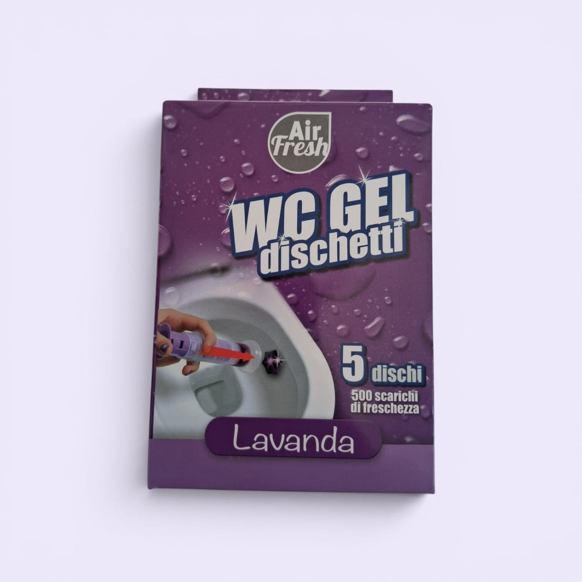 Air Fresh WC GEL dischetti