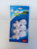 set da tre tappi espandibili per bottiglie