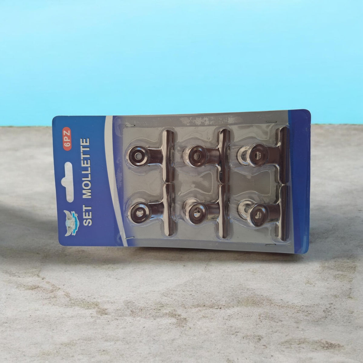 Kit 6 Pinze Fermadocumenti - Ideali per casa e ufficio