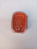 porta sapone da viaggio con griglia interna drenante e coperchio di chiusura ermetico