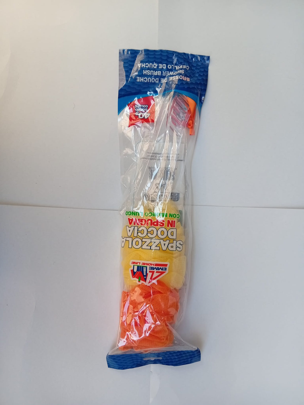 Spazzola per doccia in spugna